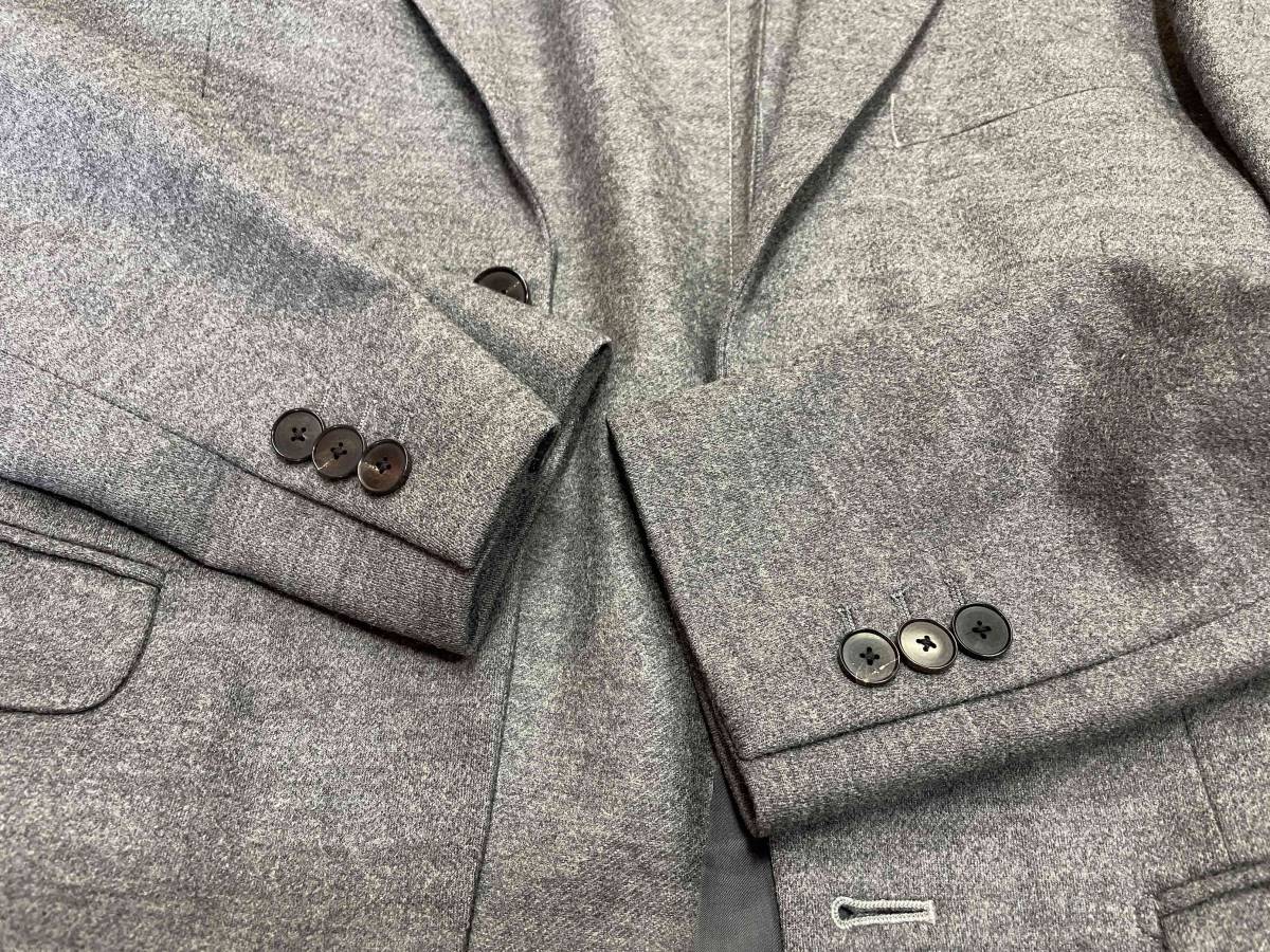 【EDIFICE Belesto/エディフィス ベレスト】Wool Tailored Jacket size44 Set Up Suit ウール テーラードジャケット セットアップ スーツ_画像6