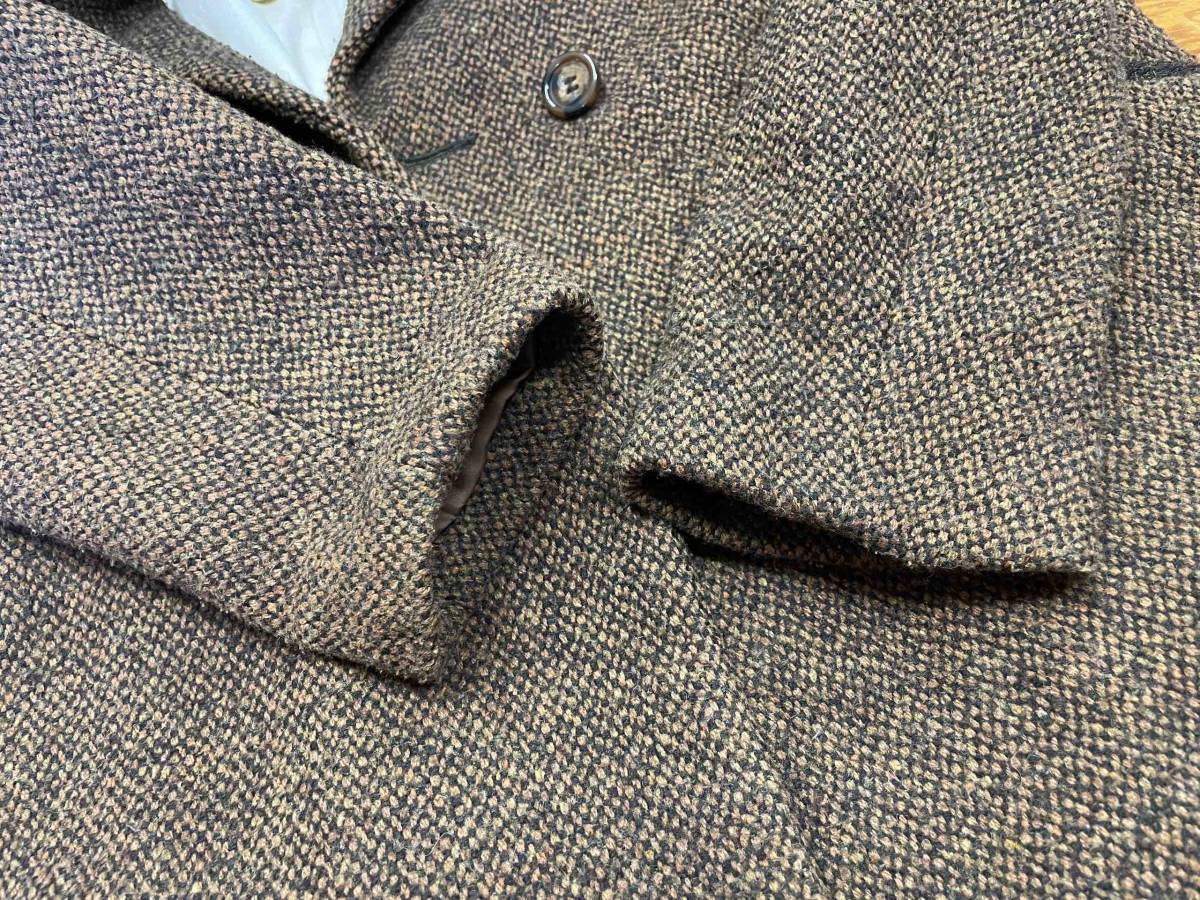 【Harris Tweed×Sevendays Sunday/ハリスツイード×セブンデイズサンデー】Chester Coat sizeM レディース チェスターコート ジャケット_画像8