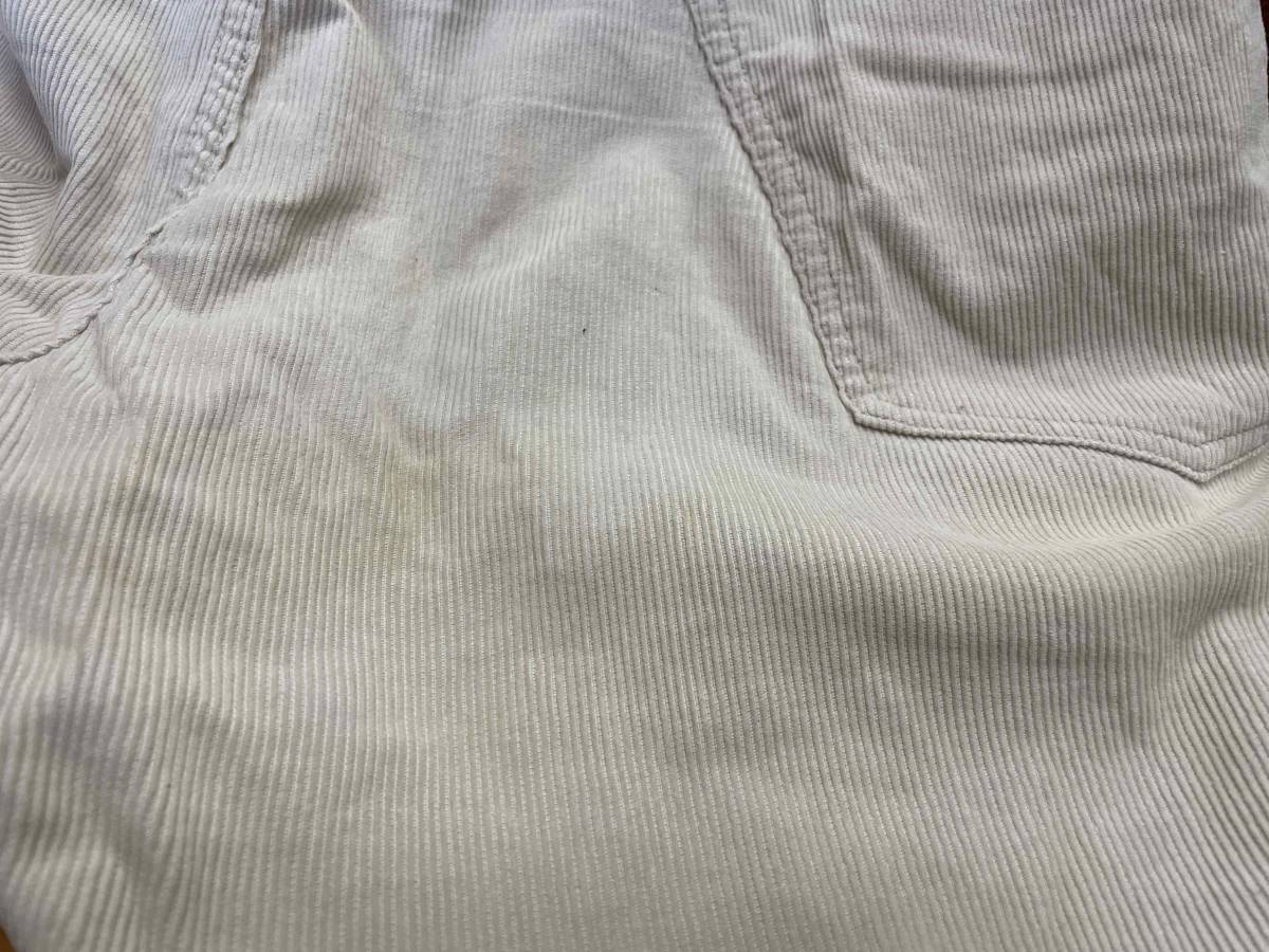 【gourmet jeans/グルメジーンズ】TYPE2 X-ZIP size34 Tapered Corduroy Pants MADE IN JAPAN テーパード ワイド コーデュロイパンツ_画像9