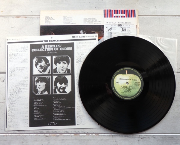 LP THE BEATLES ビートルズ オールディーズ EAS-80557 帯付_画像3