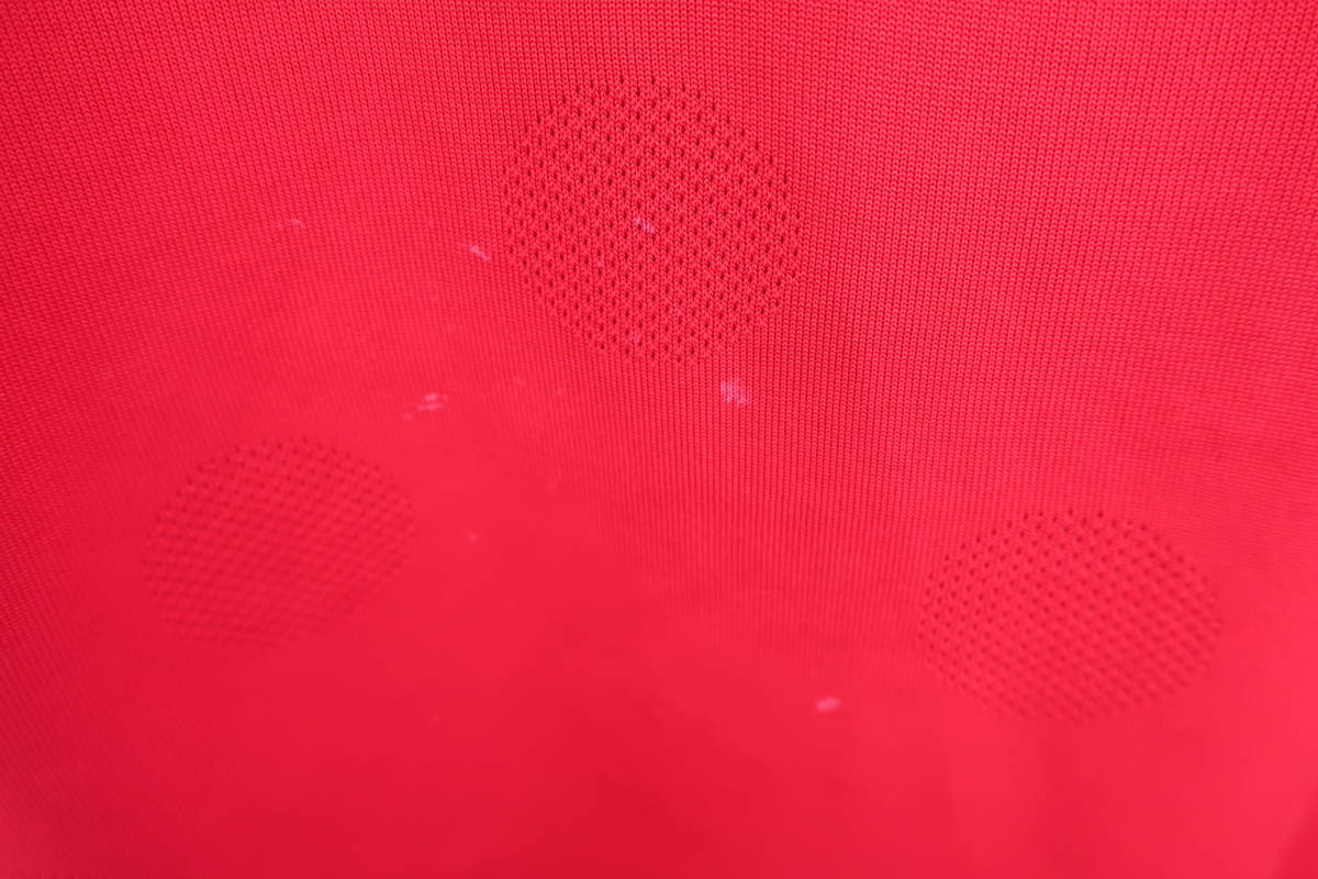 【美品】FILA GOLF(フィラゴルフ) ポロシャツ 赤 レディース L ゴルフ用品 2401-0012 中古_画像6