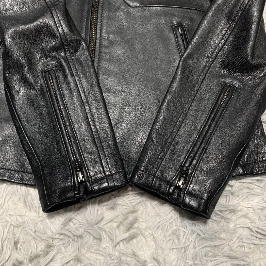 極美品 希少デザイン AVIREX アヴィレックス シングルライダース 極美品 希少デザイン AVIREX アヴィレックス シングルライダース