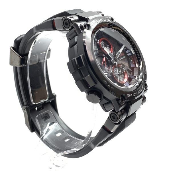 CASIO カシオ　腕時計 G-SHOCK MTG-B1000B-1AJF Bluetooth搭載 電波ソーラー クオーツ アナログ デイト 黒 ブラック メンズ 管理RY24000078_画像3