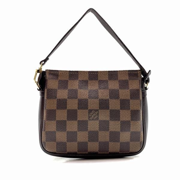 LOUIS VUITTON ルイヴィトン N51982 トゥルース メイクアップ ポーチ ダミエ ハンドバッグ ファスナー レディース かばん 管理RY24000100_画像3