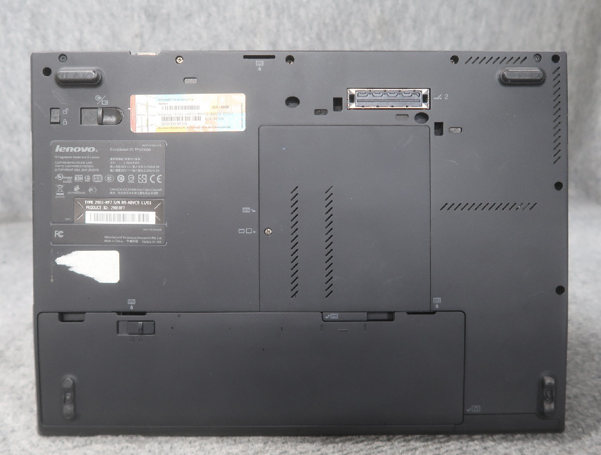 lenovo T410s 2901-RF7 Core i5-560M 2.67GHz 4GB ＤＶＤマルチ ノート ジャンク N74747_画像5