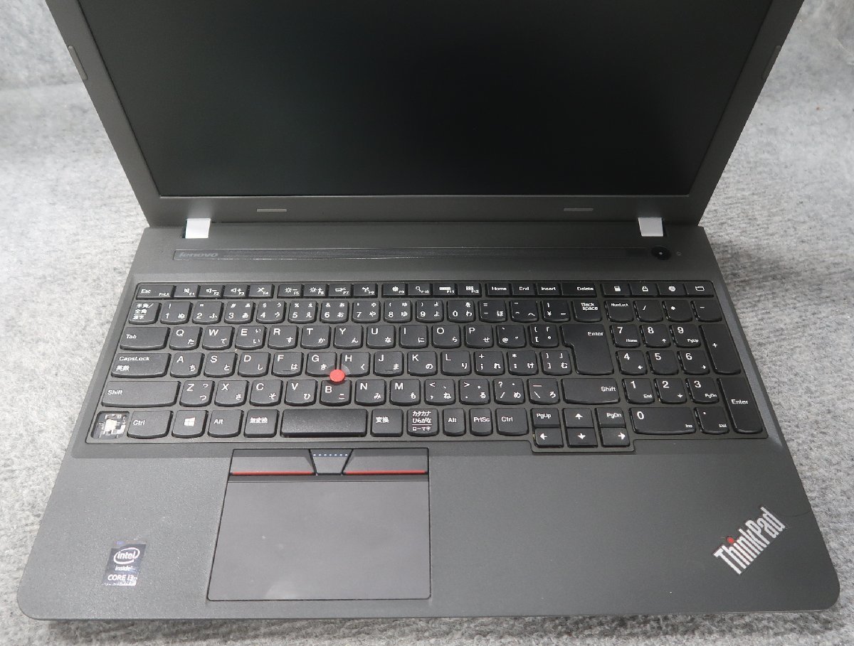 lenovo E550 20DF-CTO1WW Core i3-5005U 2.0GHz 8GB DVDスーパーマルチ ノート ジャンク N74724_画像3