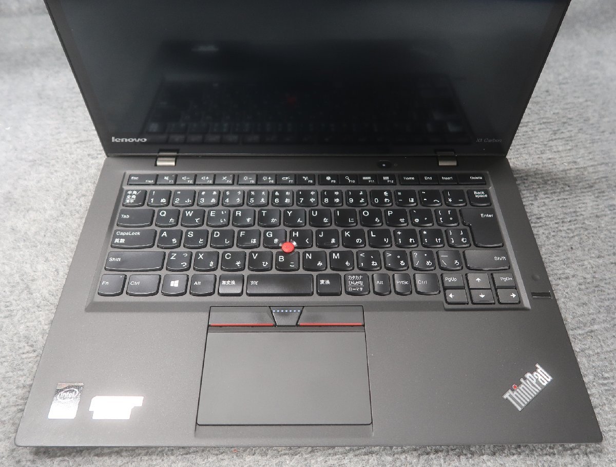 lenovo X1 Carbon 20BT-CTO1WW Core i7-5600U 2.6GHz 8GB ノート ジャンク N75106_画像3