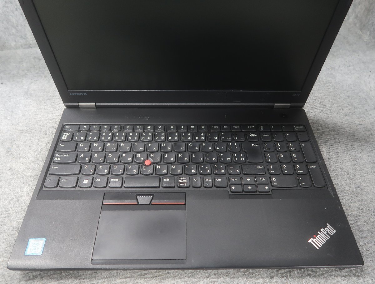 lenovo L570 20J8-000AJP Core i3-7100U 2.4GHz 4GB DVDスーパーマルチ ノート ジャンク N74353_画像3