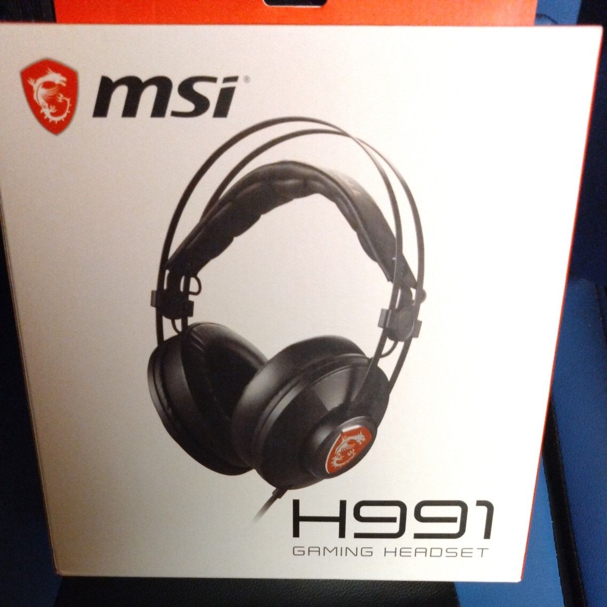 新品　msi  H991 ゲーミングヘッドセット 