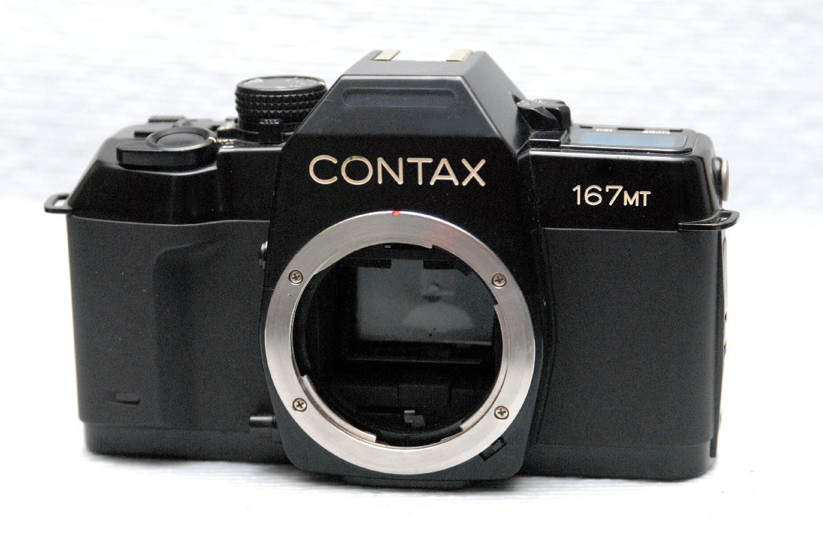 CONTAX コンタックス 高級一眼レフカメラ167MTボディ 希少な作動品（腐食なし）　　_画像1