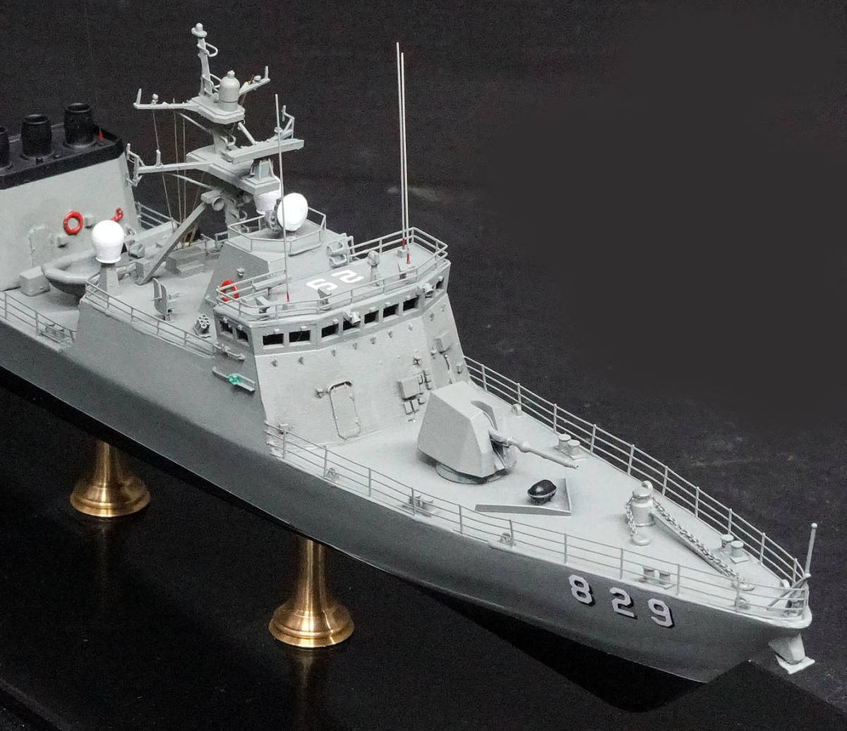 ■■　1/200　海上自衛隊　ミサイル艇　しらたか　完成品　■■_画像7