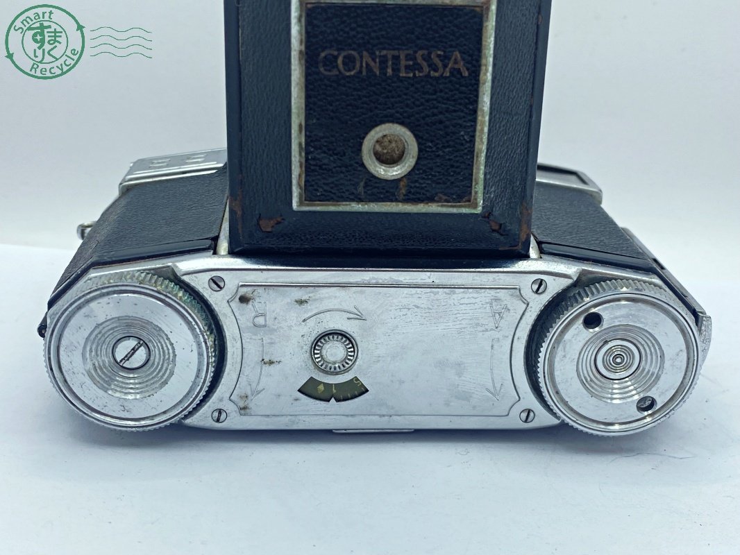 12644959　●TEISS IKON CONTESSA ツァイス・イコン コンテッサ 蛇腹カメラ Tessar 1:2.8 f=45mm ジャンク カメラ 中古_画像3