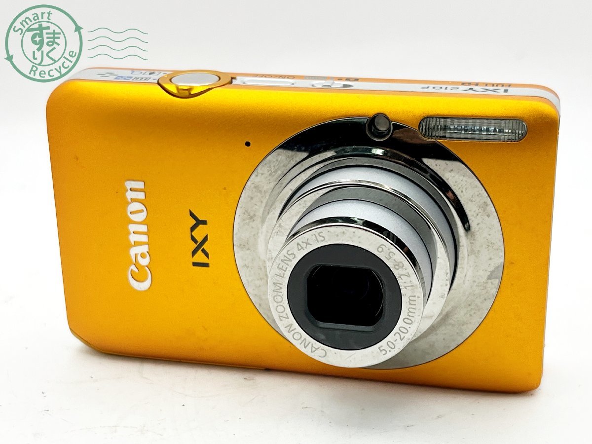 12524925　■ Canon キヤノン IXY 210F デジタルカメラ バッテリー付き 通電確認済み 画面不良有 カメラ_画像1