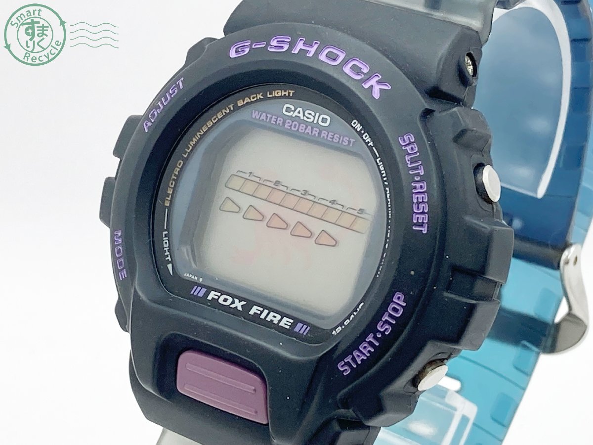 2401283027　♭ CASIO カシオ G-SHOCK Gショック DW-6620 腕時計 FOX FIRE QUARTZ QZ クォーツ デジタル メンズ 中古_画像2