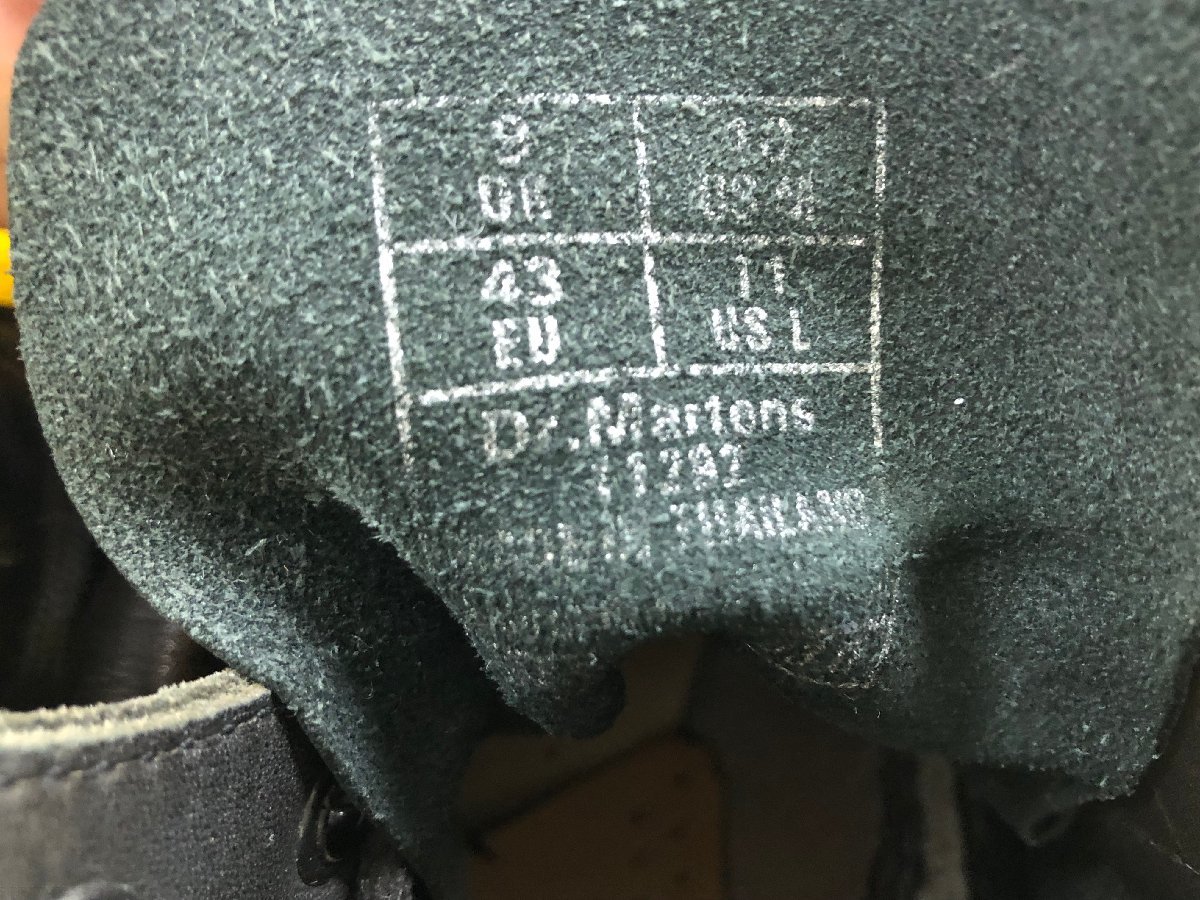 2401334377　▽ Dr.Martensドクターマーチン ショートブーツ ブーツ ウィメンズ ブラック系 中古 サイズ表記 EU 43_画像7