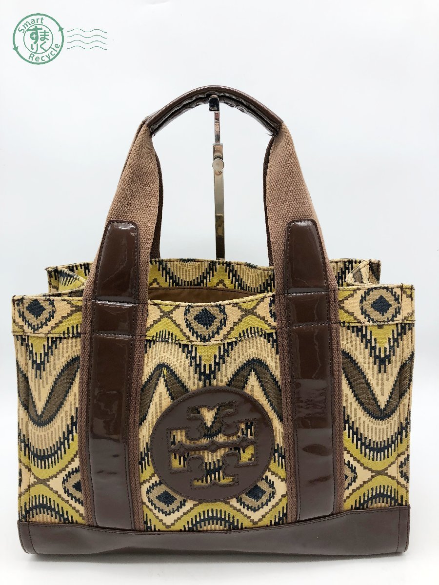 2401280417　▽ TORYBURCH トリーバーチ ハンドバッグ ブランド レディース 中古 ヴィンテージ_画像1