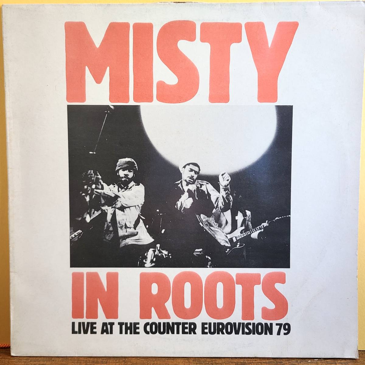 MISTY IN ROOTS / LIVE AT THE COUNTER EUROVISION [ People Unite ] UK Orig запись LP