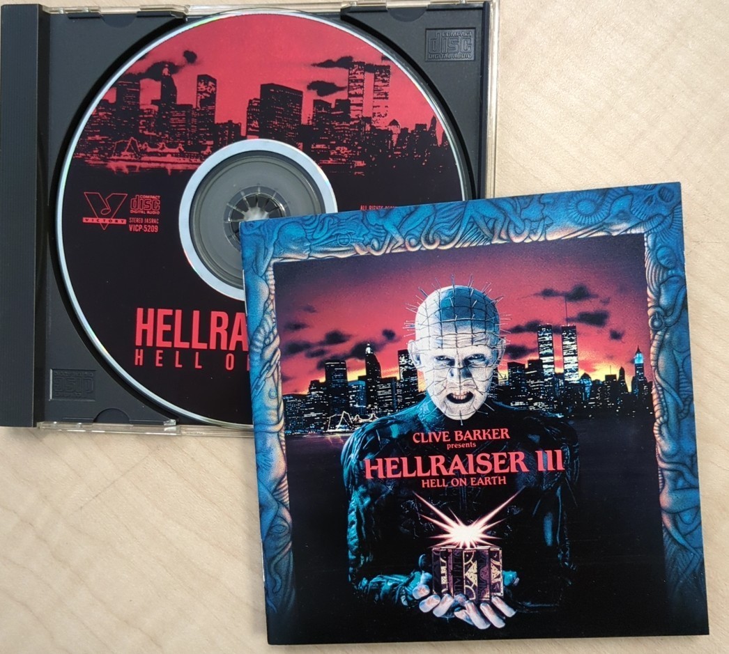 CD hell Ray The -Ⅲ soundtrack 92 year domestic record records out of production motor head Triumph house *ob* rose Hellraiser 3 Hell On Earth horror 