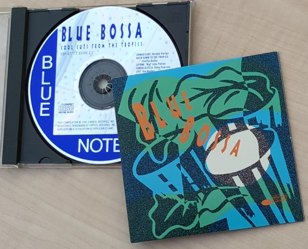 CD Blue Bossa Cool Cuts From The Tropics BLUE NOTE 91年 US盤 オムニバス Bossa Nova Jazz Cannonball Adderley ボサノヴァ ジャズ_画像2