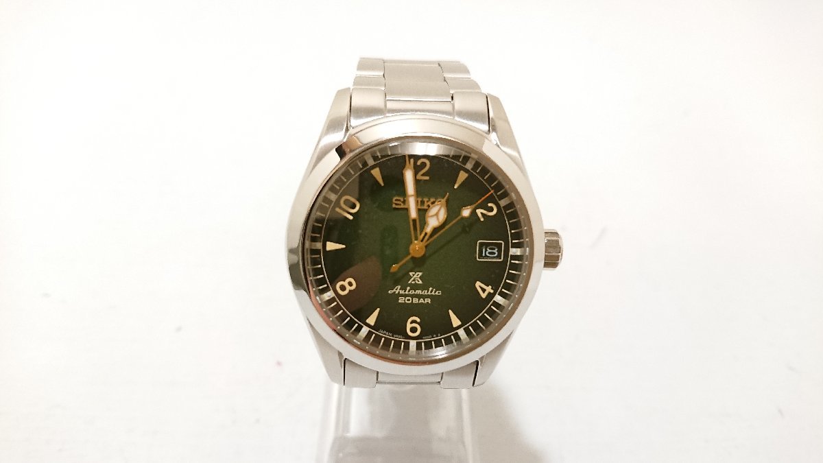 【送料無料】 【極美品】 SEIKO　セイコー　PROSPEX　SBDC115　アルピニスト　自動巻き　グリーン　キングラム（イ）_画像1