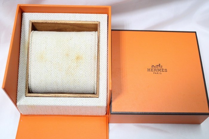 HERMES　エルメス　ケープコット　CC1.710　ケリーウォッチ　スクエア　デイト　自動巻き　オートマ　シルバー　ブラウン　茶色　メンズ　_画像10