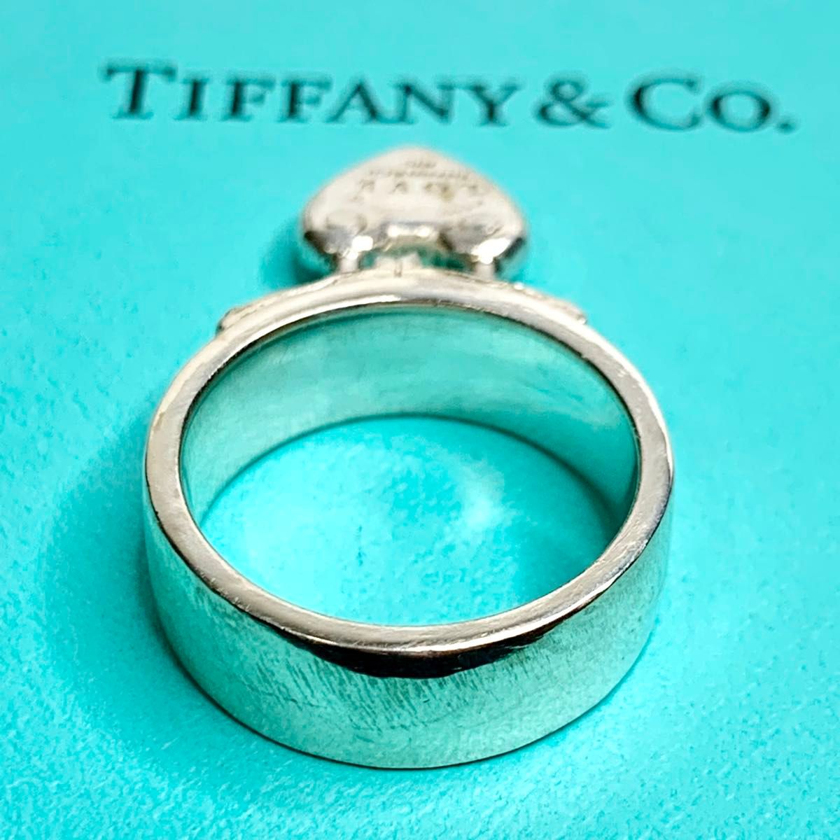 希少 TIFFANY&Co ティファニー ラブロック リング ヴィンテージ 希少 TIFFANY&Co ティファニー ラブロック リング ヴィンテージ