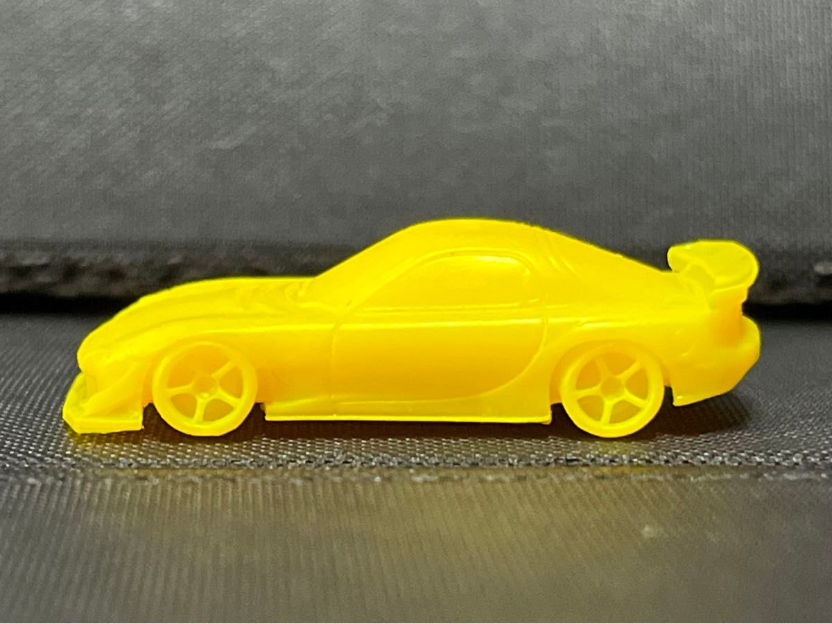 イグニッションモデル IG3436 1/120 FEED RX-7 FD3S イエロー スーパーカー消しゴム