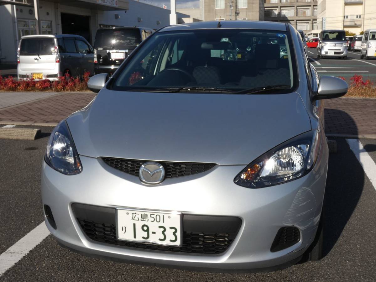 マツダ デミオ 1.3 DBA-DE3FS 車検6年6月28日 ナビ ETC 63480km 広島市発_画像1