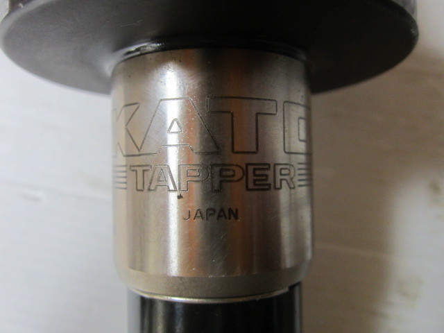 1-34 BT40-SA206ⅢC KATO TAPPER カトウ工機 タッパー 現状品渡し_画像7