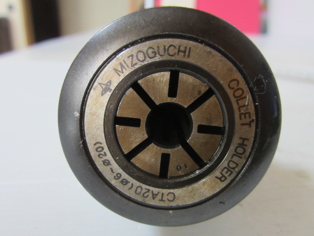 1-43 MST MIZOGUCHI 溝口 コーポレーション コレットホルダ BT40-CTA20-60 現状品渡し_画像7