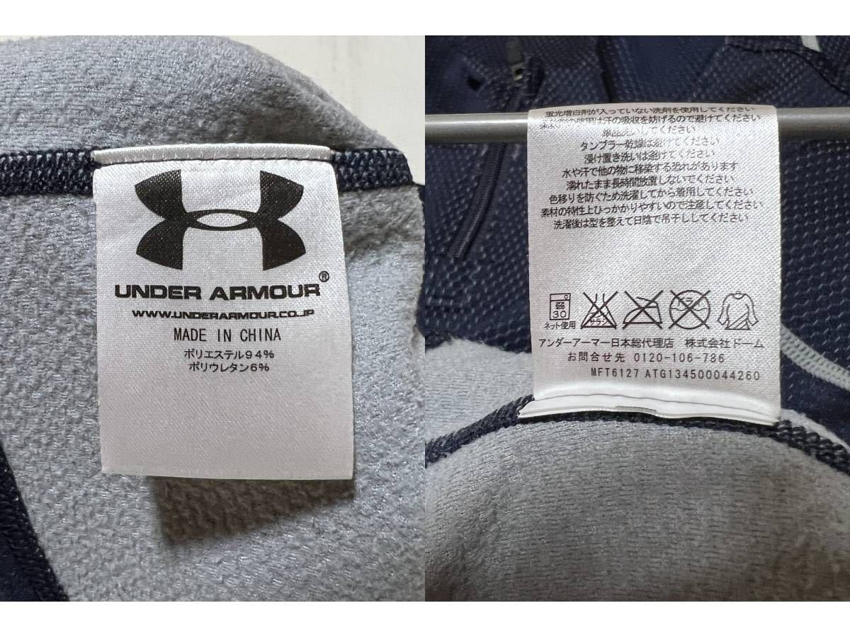 156　アンダーアーマー　UNDER ARMOUR MFT６１２７　MD　UA CGサーモフィッティドLS 1/4ジップII　コールドギア_画像9