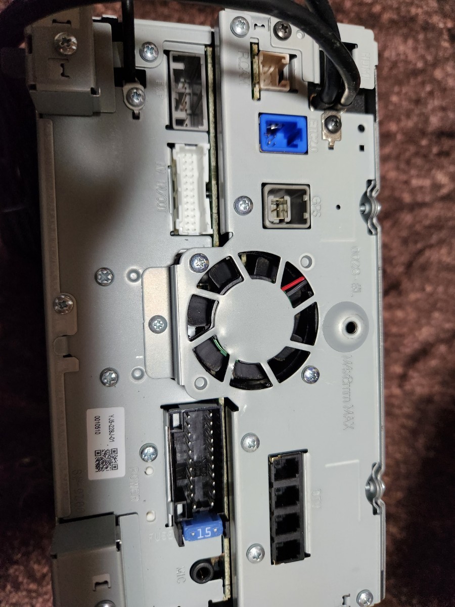 ジャンク KENWOOD MDV-M906HDW 地図2021年版 配線 説明書付き