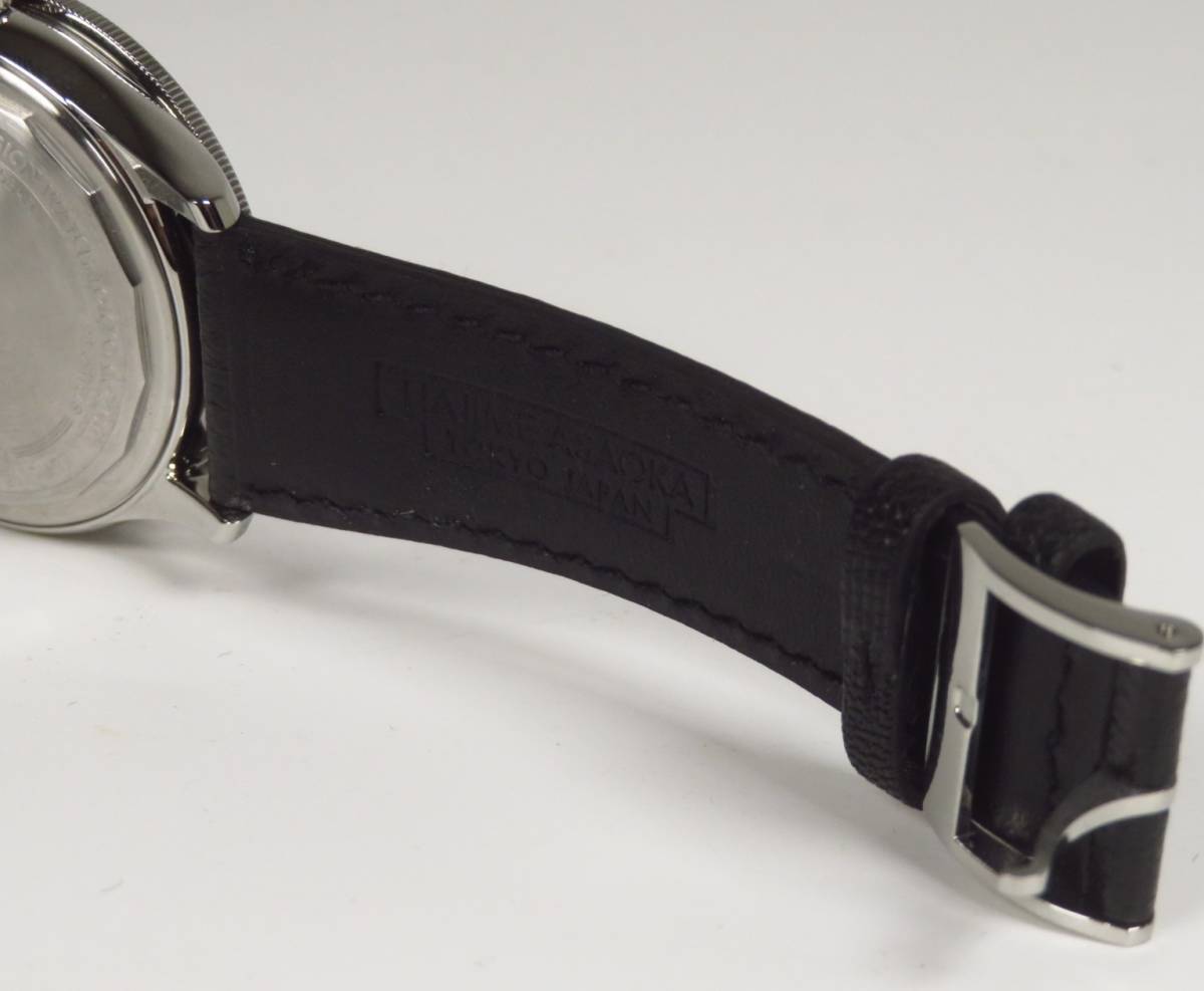【SAKURAYA】極美品【GMT1 CG023T クロノ東京】2023年購入 KURONOTOKYO 東京時計精密株式会社製造 世界限定作品 高級腕時計 共箱/付属品_画像9
