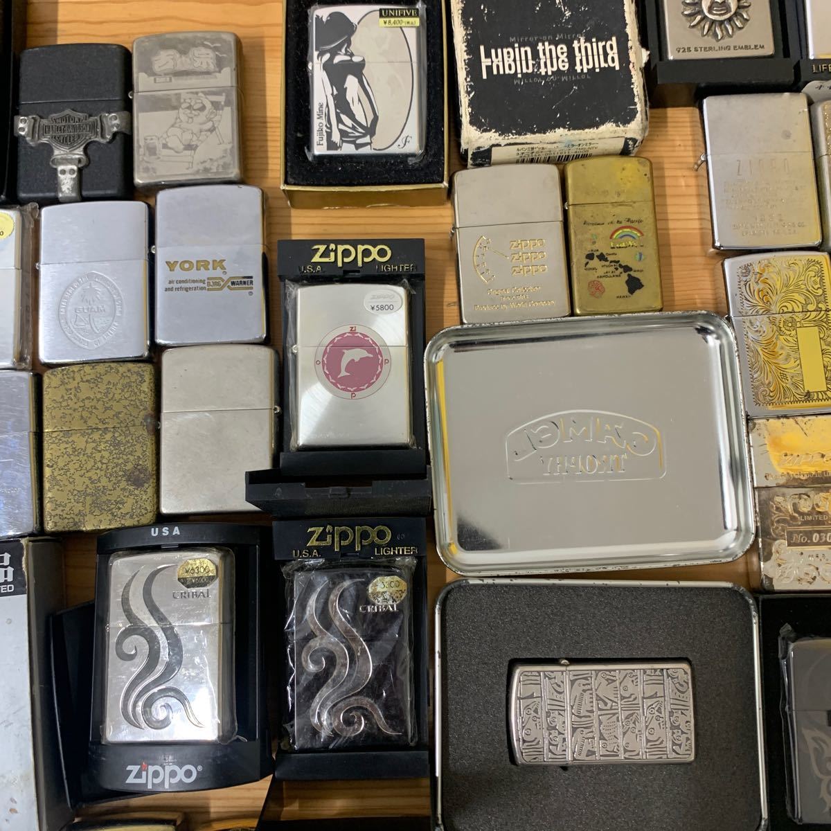 UTk15 ZIPPO まとめ売り　75個セット　未使用　ケース付きあり　ウィンディ　タトゥー　アーマー　CAMEL タトゥー　ヴィンテージジッポ_画像7