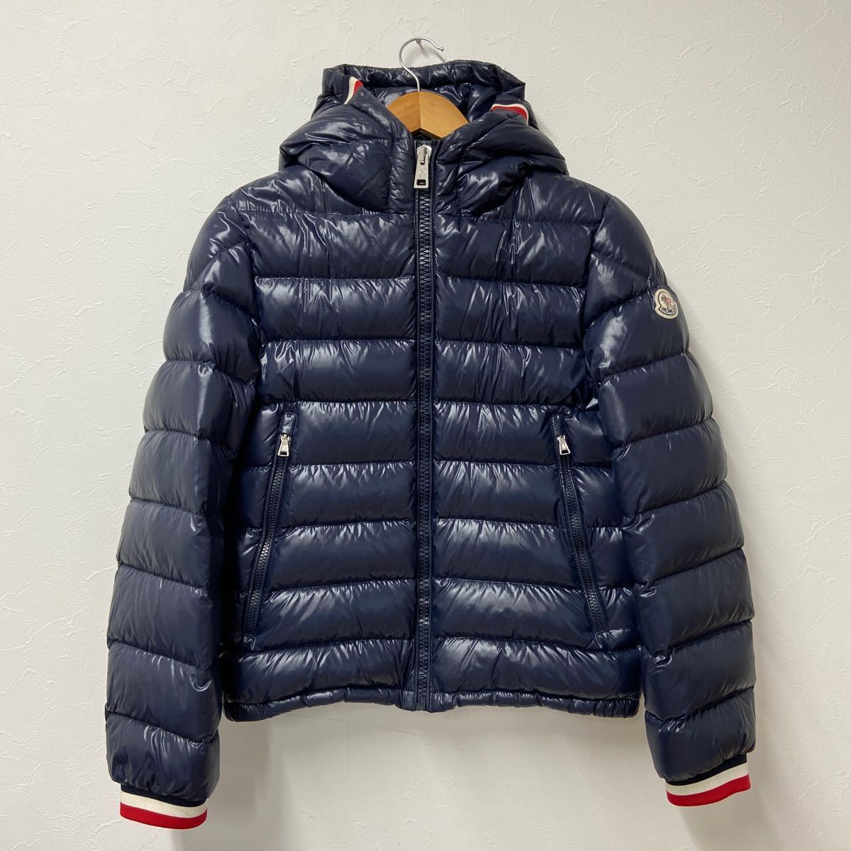 UTt194【MONCLER】モンクレール アルベリックロゴワッペンダウンジャケット 14anni 164cm ALBERIC GIUBBOTTO / D29544187005 68950 正規品_画像1