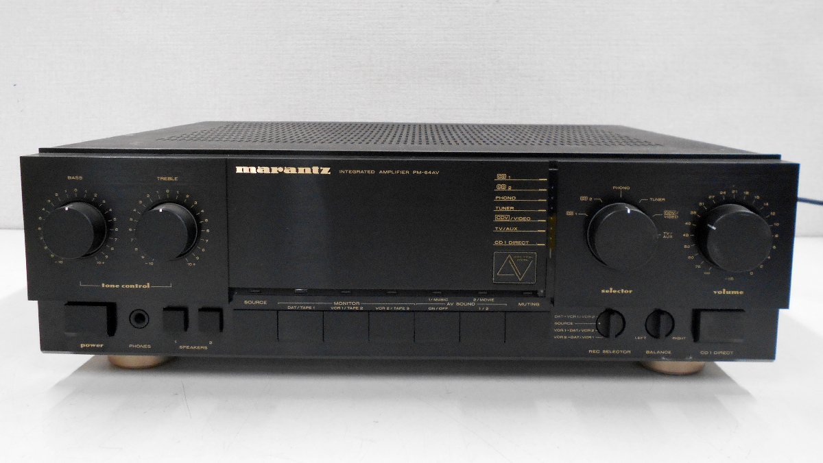 marantz マランツ プリメインアンプ PM-64AV - アンプ