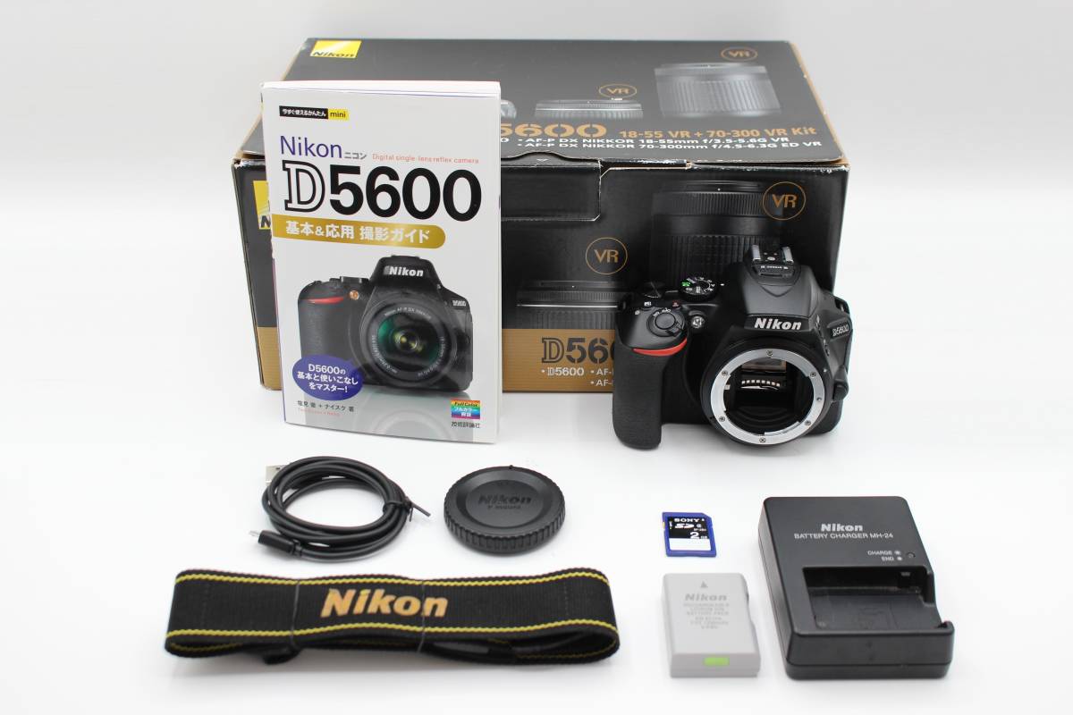 極美品◆Nikon ニコン D5600 ボディ◆元箱付♪-02