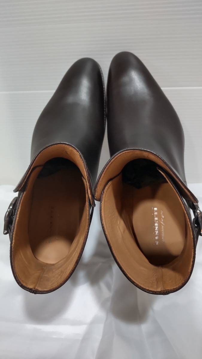 [ rare ]SILVANO SASSETTI Italy made * patent (special permission) acquisition settled made law jodhpur boots dense brown color EU5.5(2E)/24cm ZAFFIRO