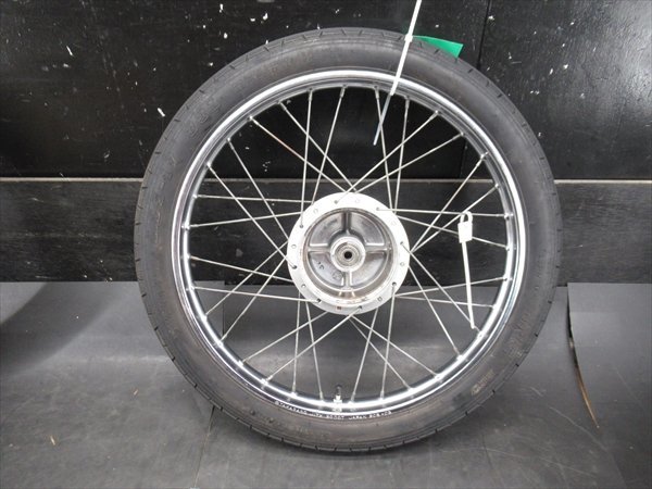 F1R6-0112 Suzuki Birdie 50 front wheel tire [BA14A-129*** 3 speed cell less 2 cycle ]