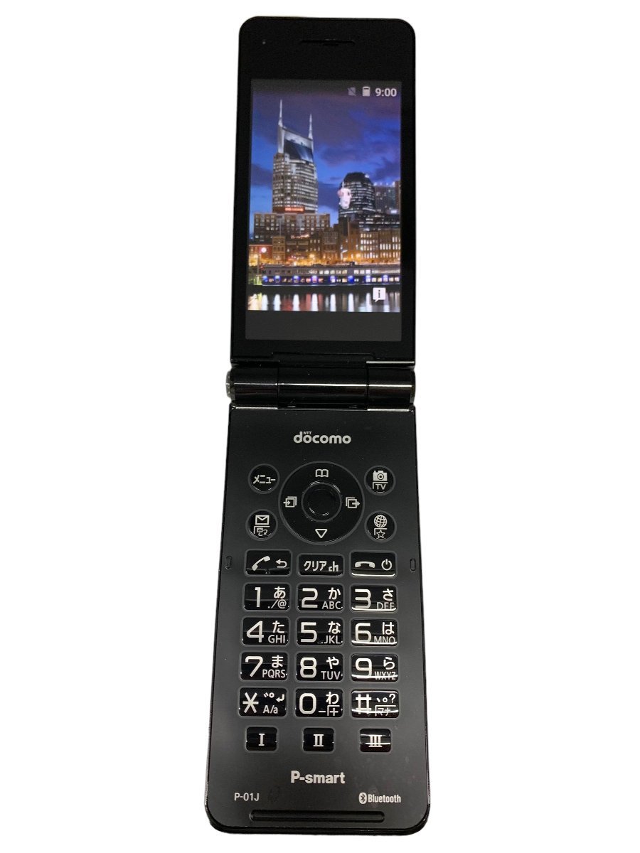 △ docomo ドコモ Panasonic P-smart パナソニック P-01J 10台 セット ガラケー AJ 携帯電話 本体 卓上ホルダ(P56) 1個 〇判定_画像2