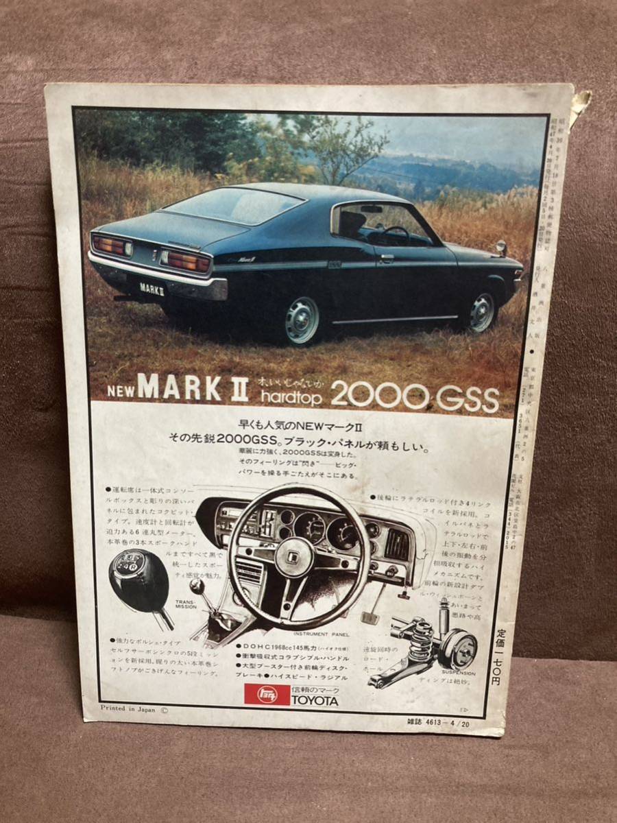 ドライバー　Driver　日産車総特集　1972年4月 昭和47年4月　スカＧ ブルＵ 箱スカ　_画像2