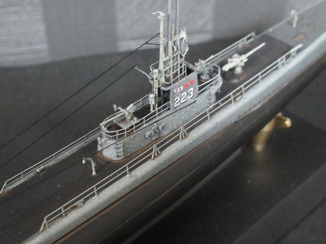 ☆1/350　アメリカ海軍潜水艦　『ボーンフィッシュ』　精密完成品☆ _画像10