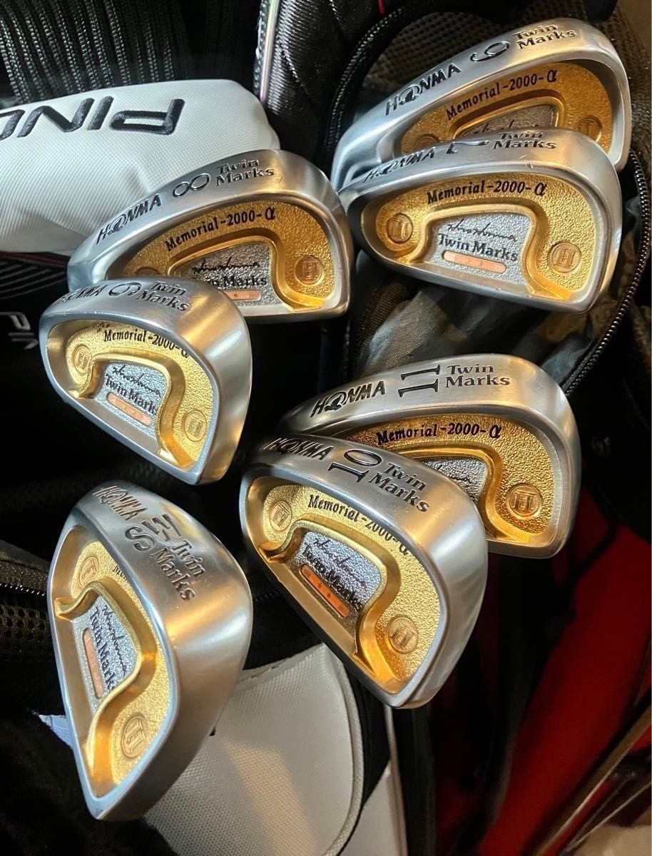 最高級】 【美品】 レフティ HONMA ツインマークス 2000α2星 最高級】 【美品】 レフティ HONMA ツインマークス 2000α2星