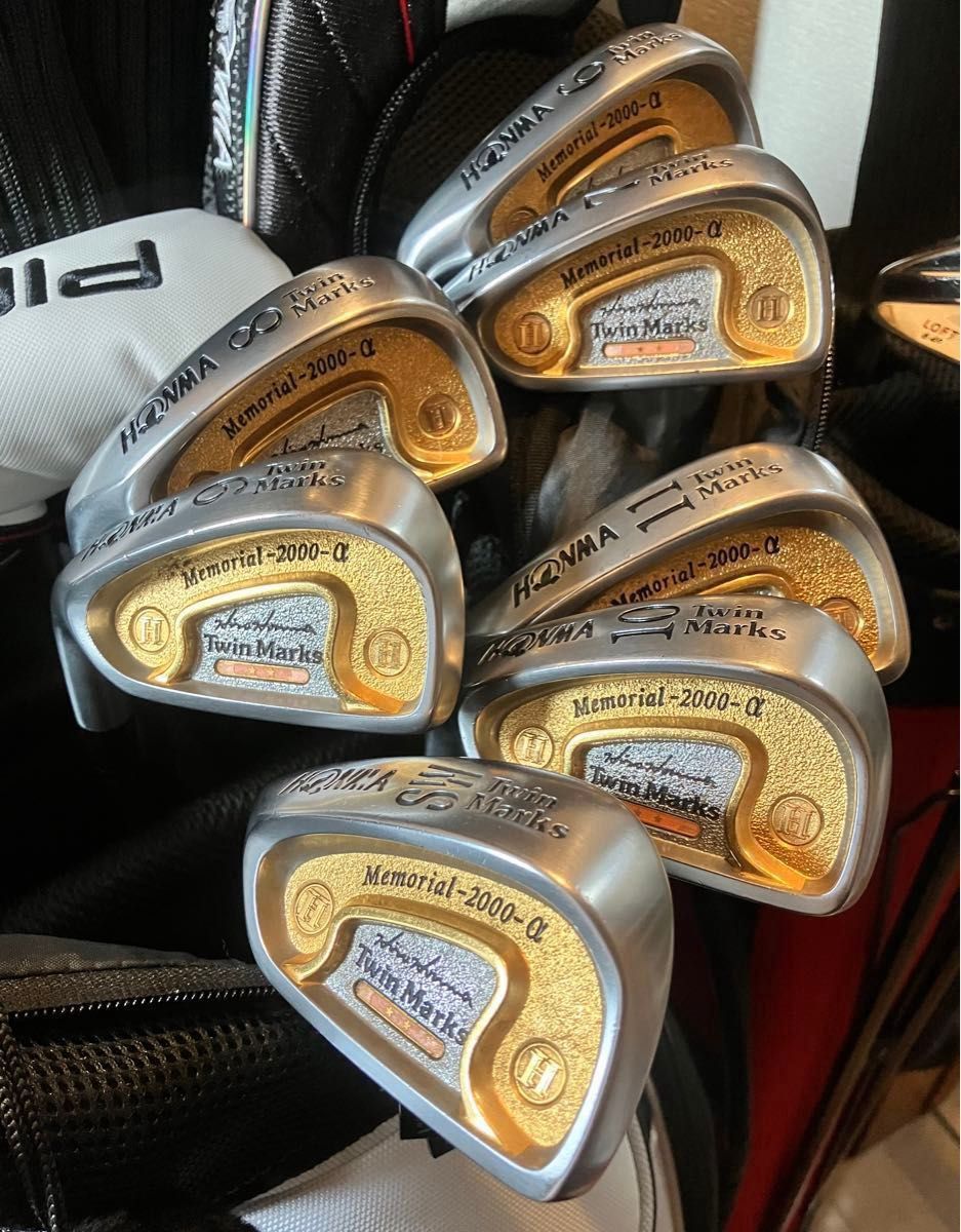 最高級】 【美品】 レフティ HONMA ツインマークス 2000α2星 最高級】 【美品】 レフティ HONMA ツインマークス 2000α2星