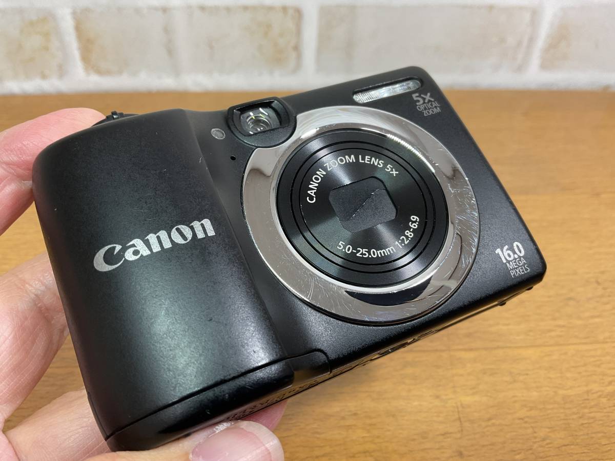 【名古屋発】 Canon/キャノン PowerShot A1400 ブラック 5x コンパクトデジタルカメラ デジカメ_画像4