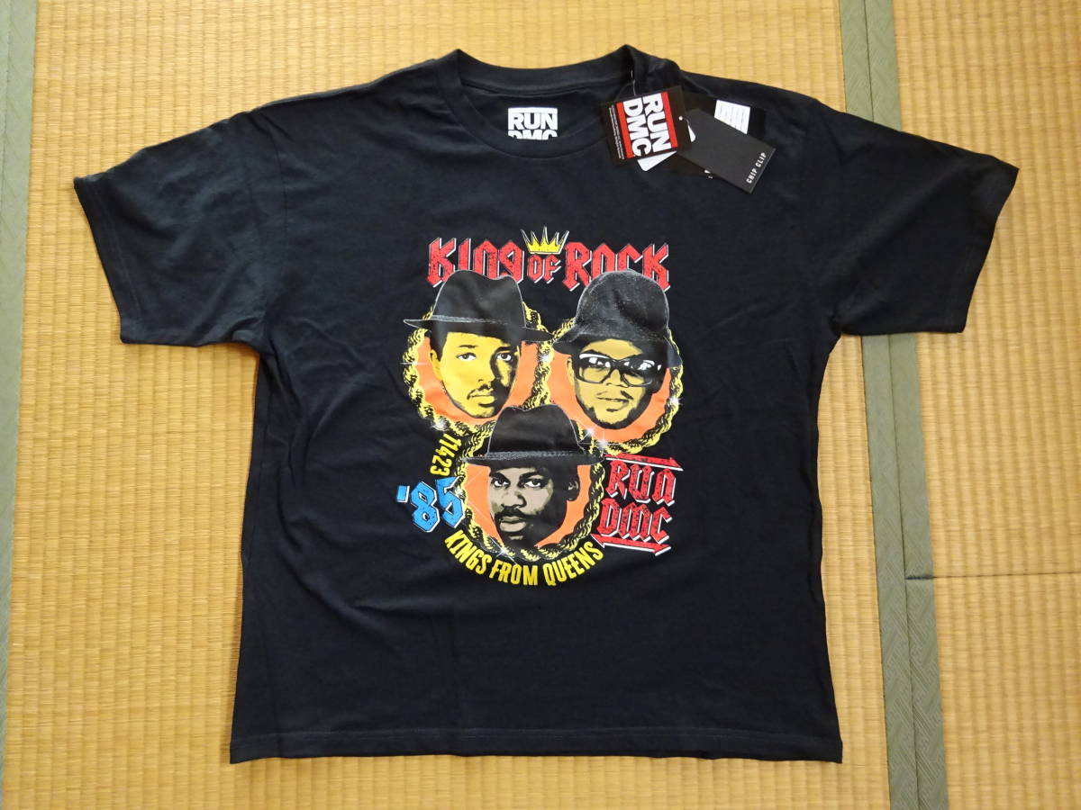 RUN DMC　Tシャツ　Mサイズ　ヒップホップ　HIP HOP　オフィシャル品　ライセンス商品　ランDMC_画像2