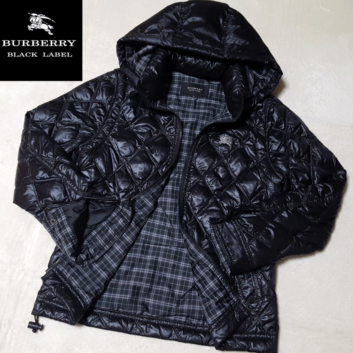 ツをネット通販で購入 【美品】BURBERRY BLACK LABEL バーバリー