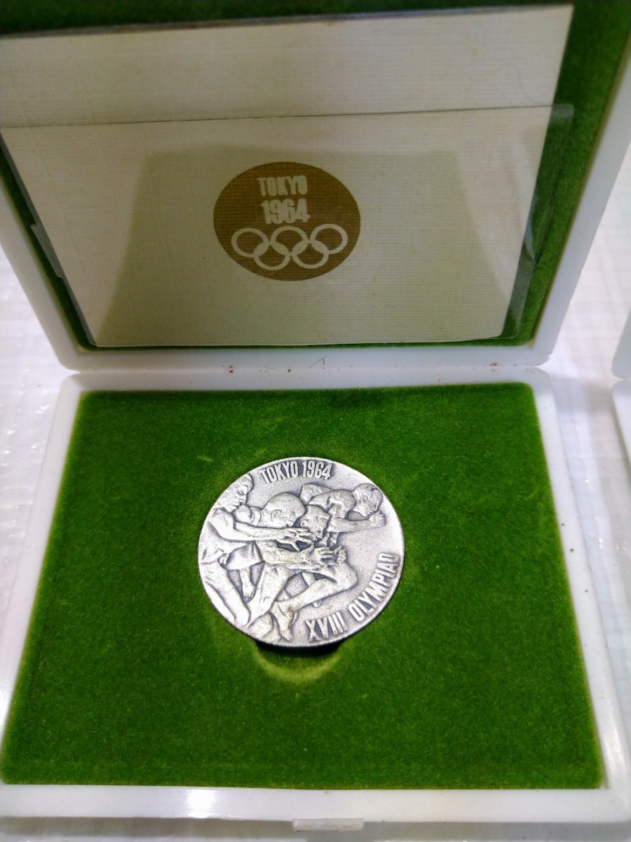 10B オリンピック東京大会記念メダル　TOKYO1964 造幣局 銅メダル　銀メダル_画像5
