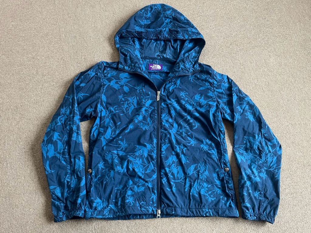 ノースフェイス THENORTHFACE パープルレーベル アロハプリントマウンテンウインドパーカージャケット Lサイズ NP2417Nアウトドア_画像1