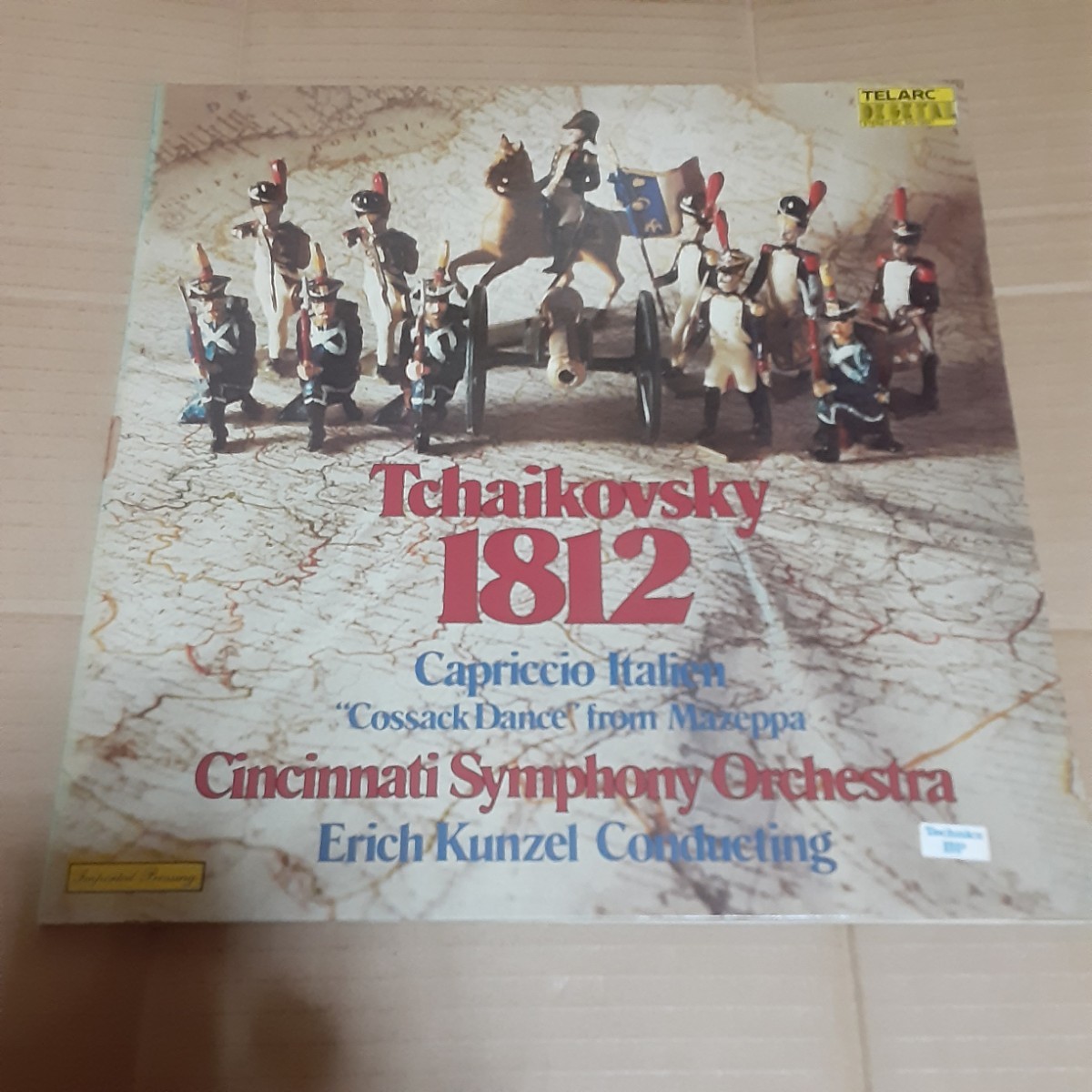 LP 独盤 Tchaikovsky 1812 / Capriccio Italien / Cossack Dance From Mazeppa」Cincinnati Symphony Orc, Erich Kunzel YL2 長岡鉄男_画像1